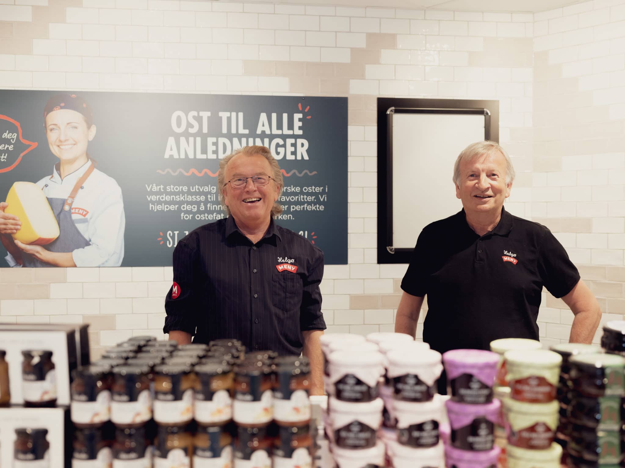 Kjøpmenn på Helgø Meny